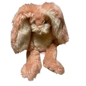Russ Berrie Beatrice 11” Stuffed Plush Pink Bunny Rabbit Easter